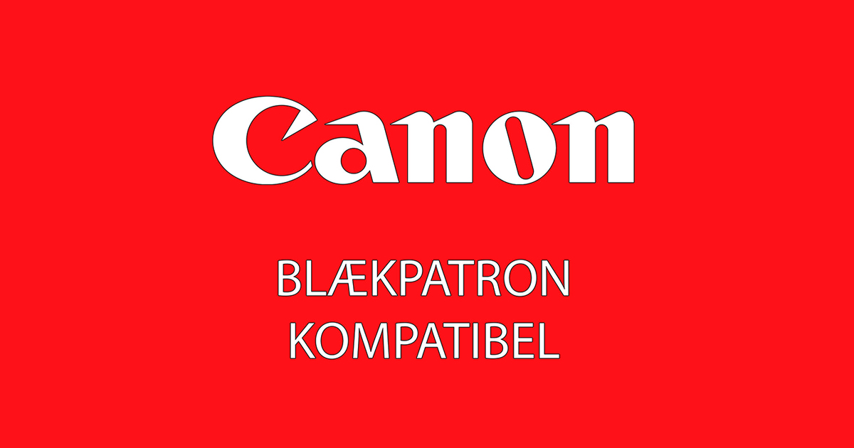 Billigt printerblæk Canon